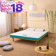 Nệm foam Nhật Bản Aeroflow Standard nâng đỡ cơ thể dày 12cm