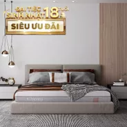 Nệm foam Comfy Lux 2.0 cao cấp kháng khuẩn kép dày 22cm