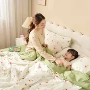 Bộ ga chun vỏ chăn Goodnight Bamboo mềm mại, điều hòa thân nhiệt