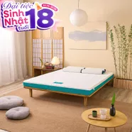 Nệm foam Nhật Bản Aeroflow Standard nâng đỡ cơ thể dày 12cm