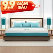 Nệm foam Nhật Bản Aeroflow Wave massage toàn diện dày 20cm