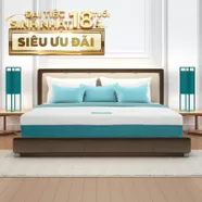 Nệm foam Nhật Bản Aeroflow Wave massage toàn diện dày 20cm