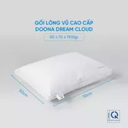 Gối lông vũ Doona Dream Cloud cao cấp siêu êm ái