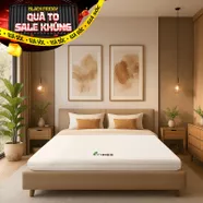 Nệm cao su Gummi 7zones nhập khẩu dày 12cm