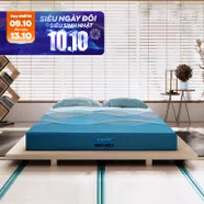 Nệm foam Nhật Bản Aeroflow Pride bảo vệ cột sống dày 22cm