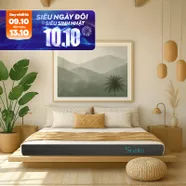 Nệm cao su đa tầng Kim Cương Stella dày 15cm