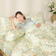 Bộ ga chun Lụa tencel cao cấp Amando Bliss 4 chi tiết mã TC001