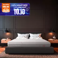 Nệm foam làm mát, kháng khuẩn nâng đỡ 5 vùng Comfy Lux 1.0