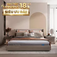 Nệm foam Comfy Cloud 3.0 cân bằng trọng lực dày 18cm