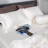 Bộ chăn ga Lụa tencel cao cấp Amando Lagom 5 chi tiết