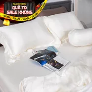 Bộ chăn ga Lụa tencel cao cấp Amando Lagom 5 chi tiết