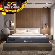 Nệm lò xo túi độc lập Amando Elite Plus giảm tiếng ồn dày 25cm