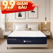Nệm lò xo Amando Innovation 7 vùng linh hoạt dày 30cm