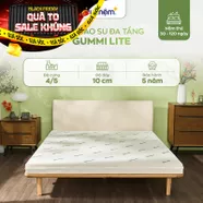 Nệm cao su đa tầng Gummi Lite giá tốt dày 10cm