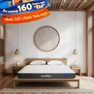 Nệm foam Goodnight Massage 2.0 (Hachi) giảm áp lực dày 15cm