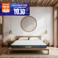 Nệm foam Goodnight Massage 2.0 (Hachi) giảm áp lực dày 15cm