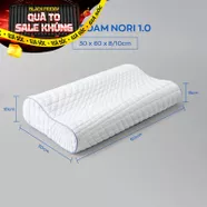 Gối foam Goodnight Nori 1.0 lượn sóng nâng đỡ cổ vai gáy