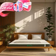 Nệm cao su thiên nhiên Gummi Premium detox giấc ngủ dày 10cm