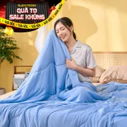 Chăn Amando Ice silk làm mát mỏng nhẹ (BST Ngủ Mát)