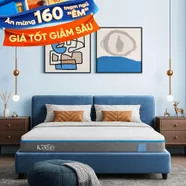 Nệm foam iComfy Coolax massage thoáng mát dày 15cm (BST Ngủ Mát)