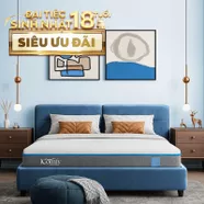 Nệm foam iComfy Coolax massage thoáng mát dày 15cm (BST Ngủ Mát)