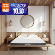Nệm cao su đa tầng Goodnight Latex Hybrid (Rena) vững chắc, thông thoáng dày 10cm