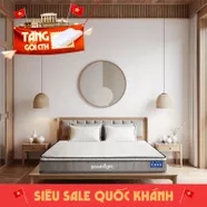 Nệm lò xo Goodnight SleepWave Hybrid (Sleep Wave 4.0) giảm tiếng ồn dày 20cm
