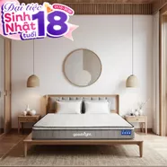 Nệm lò xo Goodnight SleepWave Hybrid (Sleep Wave 4.0) giảm tiếng ồn dày 20cm