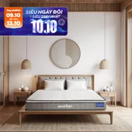 Nệm lò xo Goodnight SleepWave Hybrid (Sleep Wave 4.0) giảm tiếng ồn dày 20cm