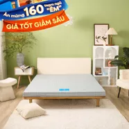 Nệm bông ép Wonjun Pure & Fresh dày 5/9cm gấp 3