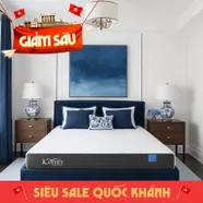 Nệm foam iComfy Coolax Plus nâng cấp làm mát dày 20cm (BST Ngủ Mát)