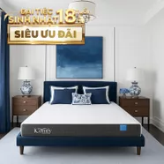 Nệm foam iComfy Coolax Plus nâng cấp làm mát dày 20cm (BST Ngủ Mát)