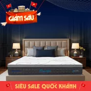[Mới - Độc quyền] Nệm lò xo túi độc lập 3 vùng Dunlopillo de.Stress Powerful