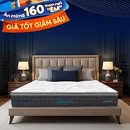 [Mới - Độc quyền] Nệm lò xo túi độc lập 3 vùng Dunlopillo de.Stress Powerful
