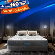 [Mới - Độc quyền] Nệm lò xo song song công nghệ cách ly chuyển động Dunlopillo de.Stress Energy