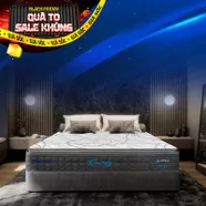 Nệm lò xo Dunlopillo de.Stress Energy công nghệ cách ly chuyển động