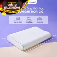 Gối foam công thái học cao cấp Goodnight Nori 2.0