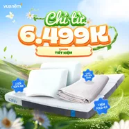 Combo Tiết kiệm: 01 Đệm Fold 4.0, 02 gối Sofy Air, 01 Chiếu điều hòa Aqua/ Aero 3D