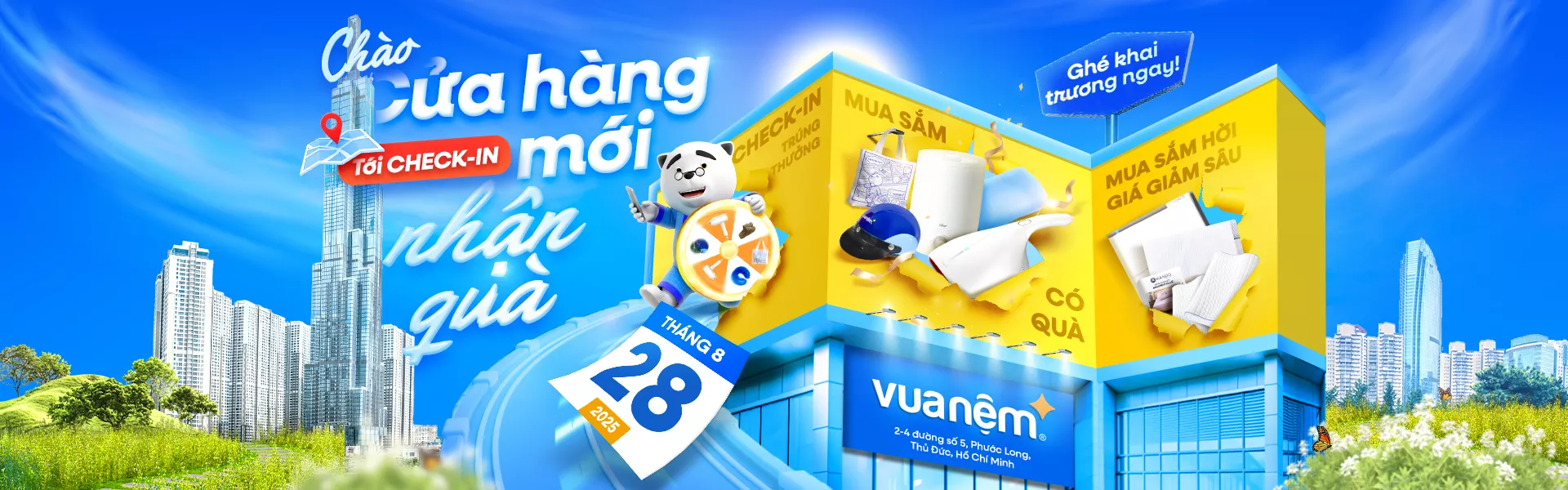 Khai trương