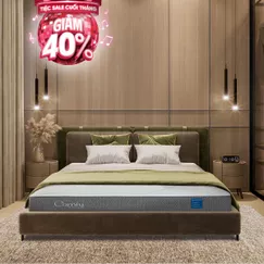 Nệm foam Comfy Cloud 2.0 siêu đàn hồi dày 15cm