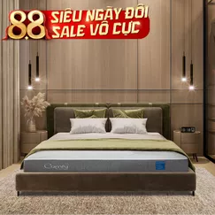 Nệm foam Comfy Cloud 2.0 siêu đàn hồi dày 15cm