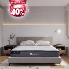 Nệm lò xo Amando Elite Original túi độc lập tiêu chuẩn khách sạn 5 sao dày 23cm