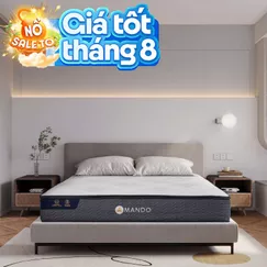 Nệm lò xo Amando Elite Original túi độc lập tiêu chuẩn khách sạn 5 sao dày 23cm