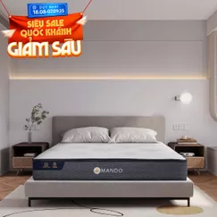 Nệm lò xo Amando Elite Original túi độc lập tiêu chuẩn khách sạn 5 sao dày 23cm