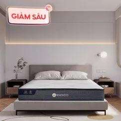 Nệm lò xo Amando Elite Original túi độc lập tiêu chuẩn khách sạn 5 sao dày 23cm