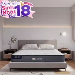 Nệm lò xo Amando Elite Original túi độc lập tiêu chuẩn khách sạn 5 sao dày 23cm