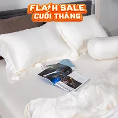 Bộ chăn ga Lụa tencel cao cấp Amando Lagom 5 chi tiết