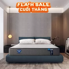 Nệm lò xo Spring Air Back Supporter Firm hỗ trợ nâng đỡ dày 25cm