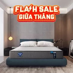 Nệm lò xo Spring Air Back Supporter Firm hỗ trợ nâng đỡ dày 25cm