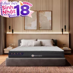 Nệm lò xo làm mát Amando Elite Grand dày 28cm